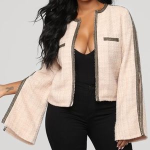 Money Maker Jacket - Nude